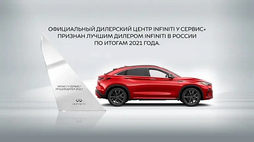 INFINITI У Сервис+ - Лучший дилер в России