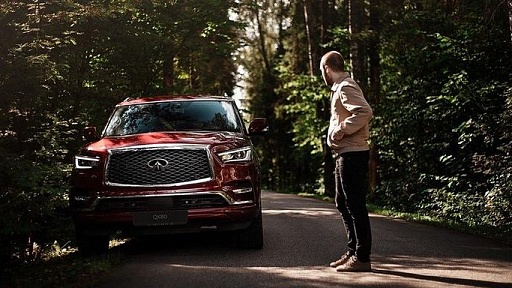 В РОССИИ СТАРТОВАЛИ ПРОДАЖИ НОВОГО ФЛАГМАНСКОГО ВНЕДОРОЖНИКА INFINITI QX80